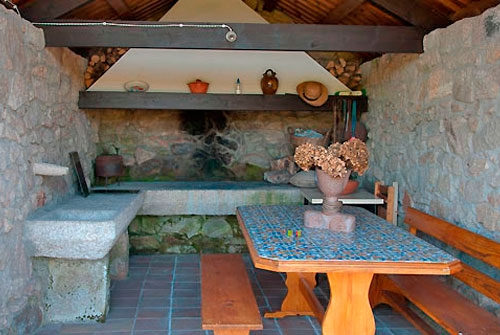 Casa de vacaciones Eidos - cenador barbacoa