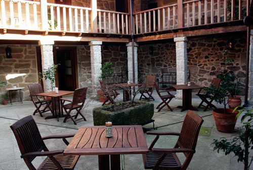 Casa Rural Pazo de Esposende - patio interior