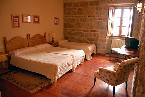 Casa Rural Pazo de Esposende - dormitorio 