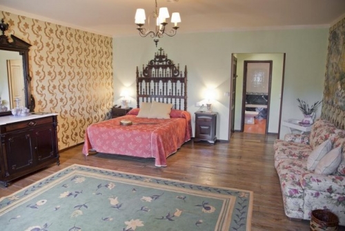 Pazo la Buzaca dormiorio 