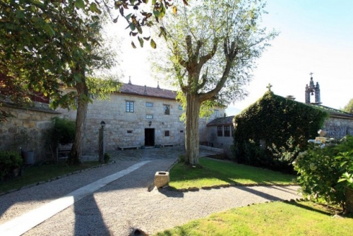 Pazo la Buzaca entrada