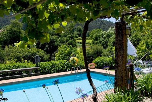 Pazo la Buzaca piscina